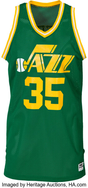 Lot Detail - Mid 1980s Darrell Griffith Utah Jazz Game-Used Jersey (Rare)