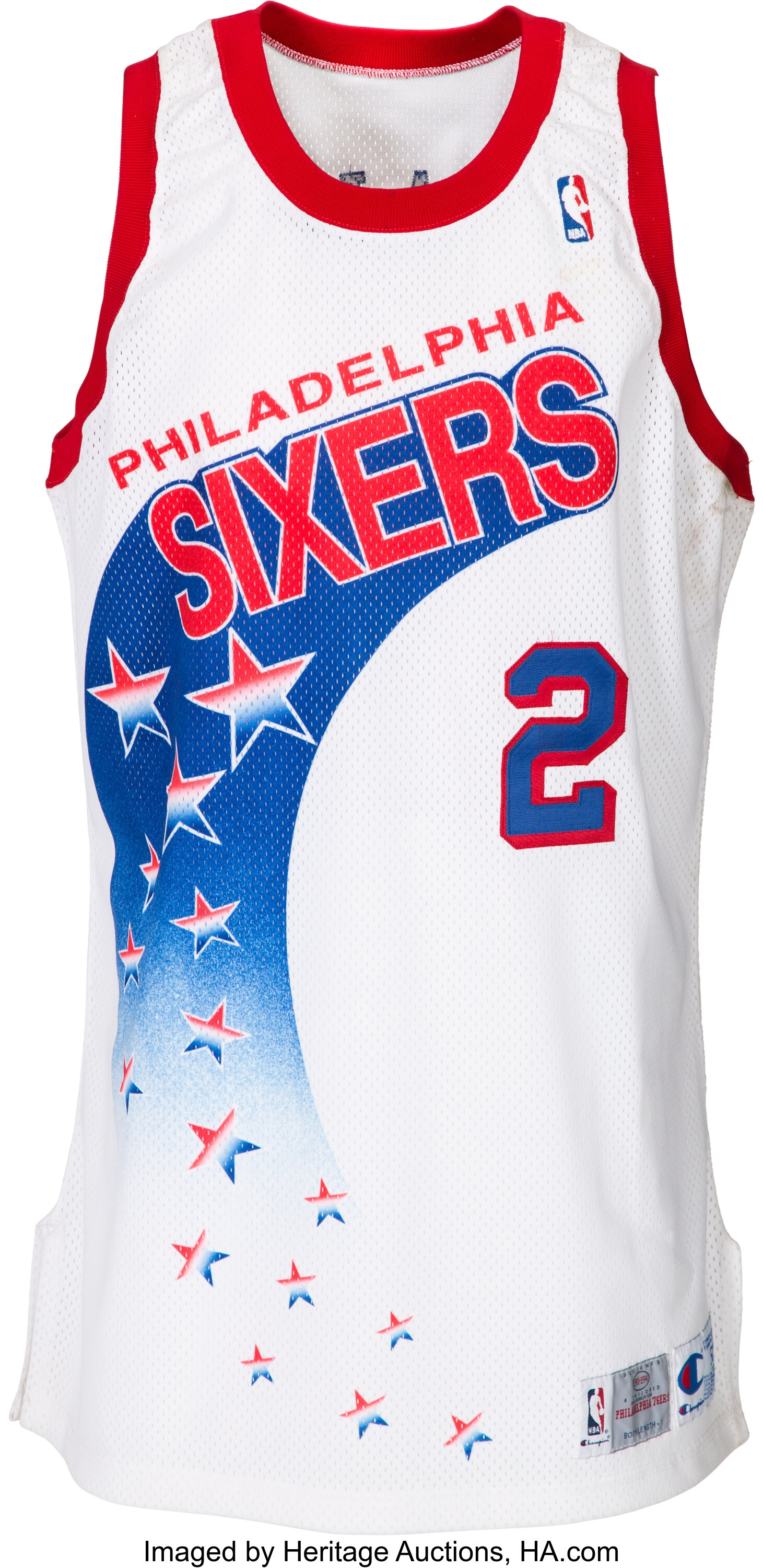 1 Minute Jersey Reviews - 23/24 Philadelphia Seventy Sixers Updated Icon  Jersey (Away) 