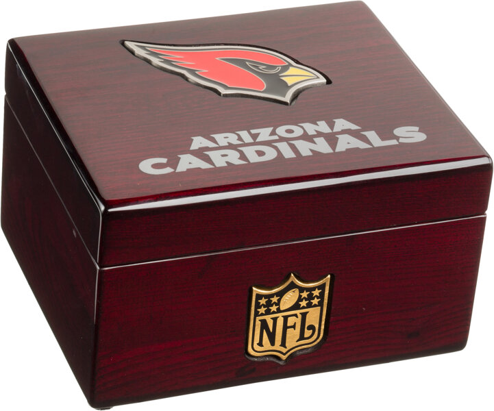 2008 Arizona Cardinals NFC Championship Ring Box (No Ring)., Lot #81582