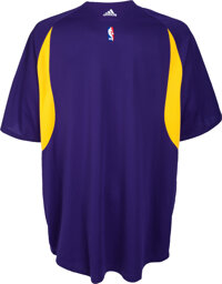 2009 Kobe Bryant Game Worn NBA Finals Shooting Shirt with Finals