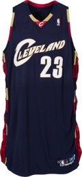 Lot Detail - 2008-09 LeBron James Cleveland Cavaliers Game-Used Road Jersey  (MVP Season)