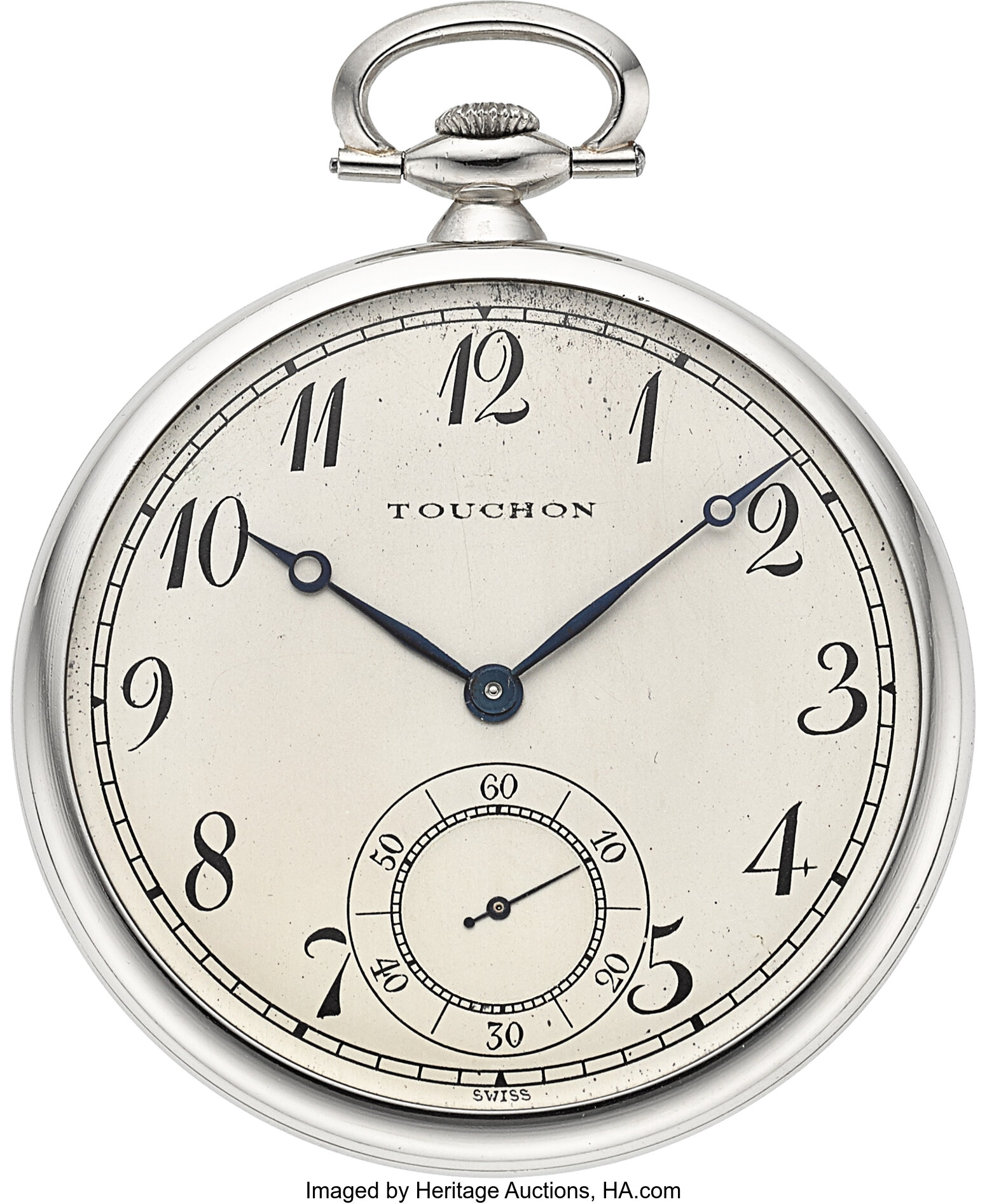 Platinum shop pocket watch