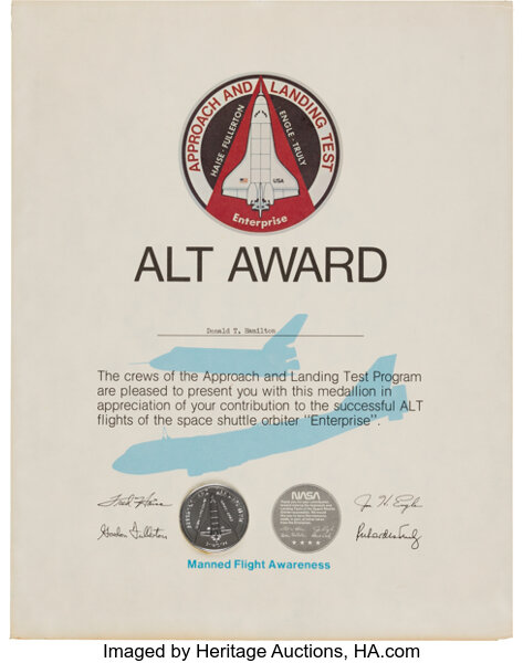 nasa space flight awareness award