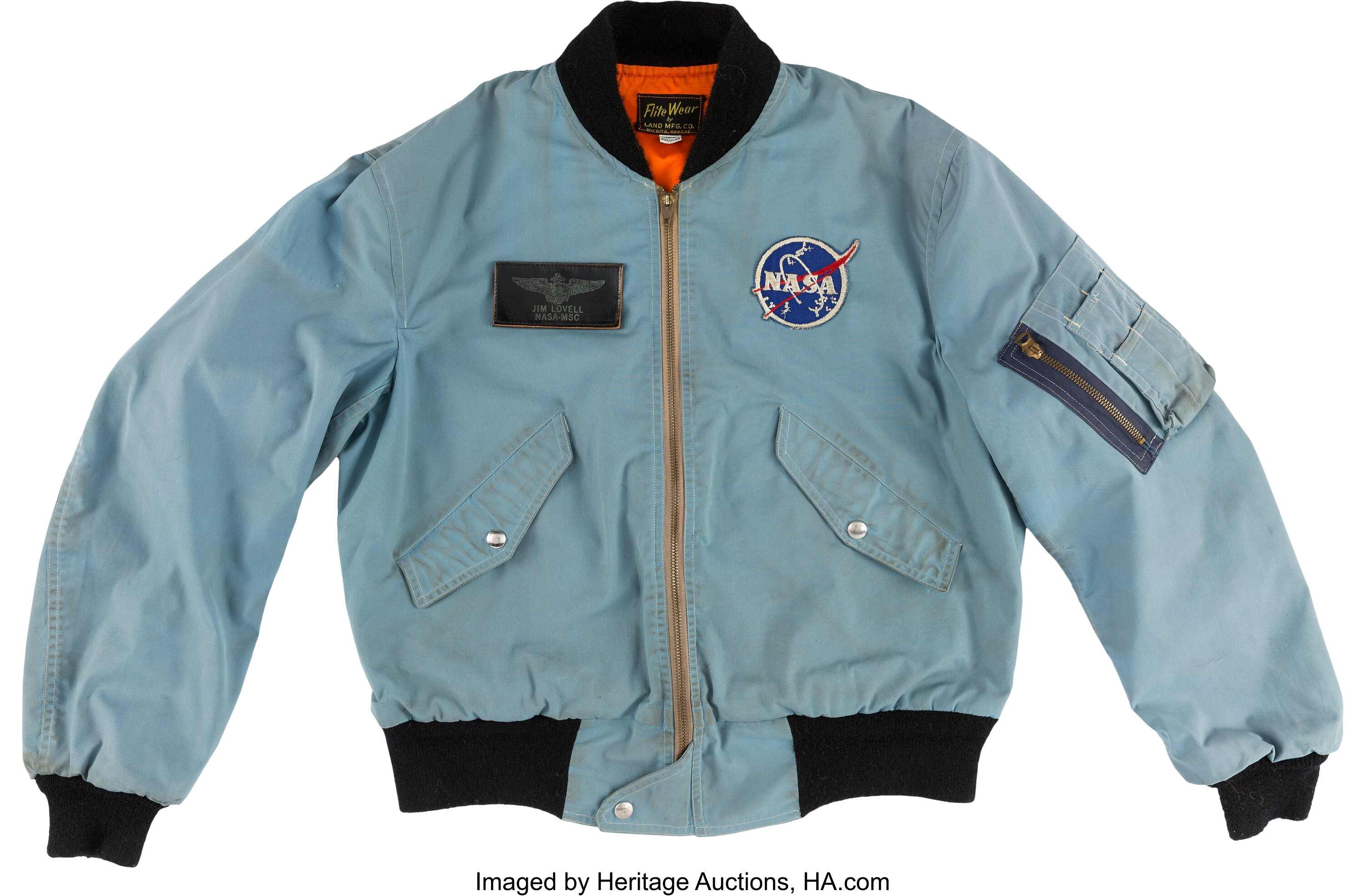 Nasa patch bomber clearance jacket