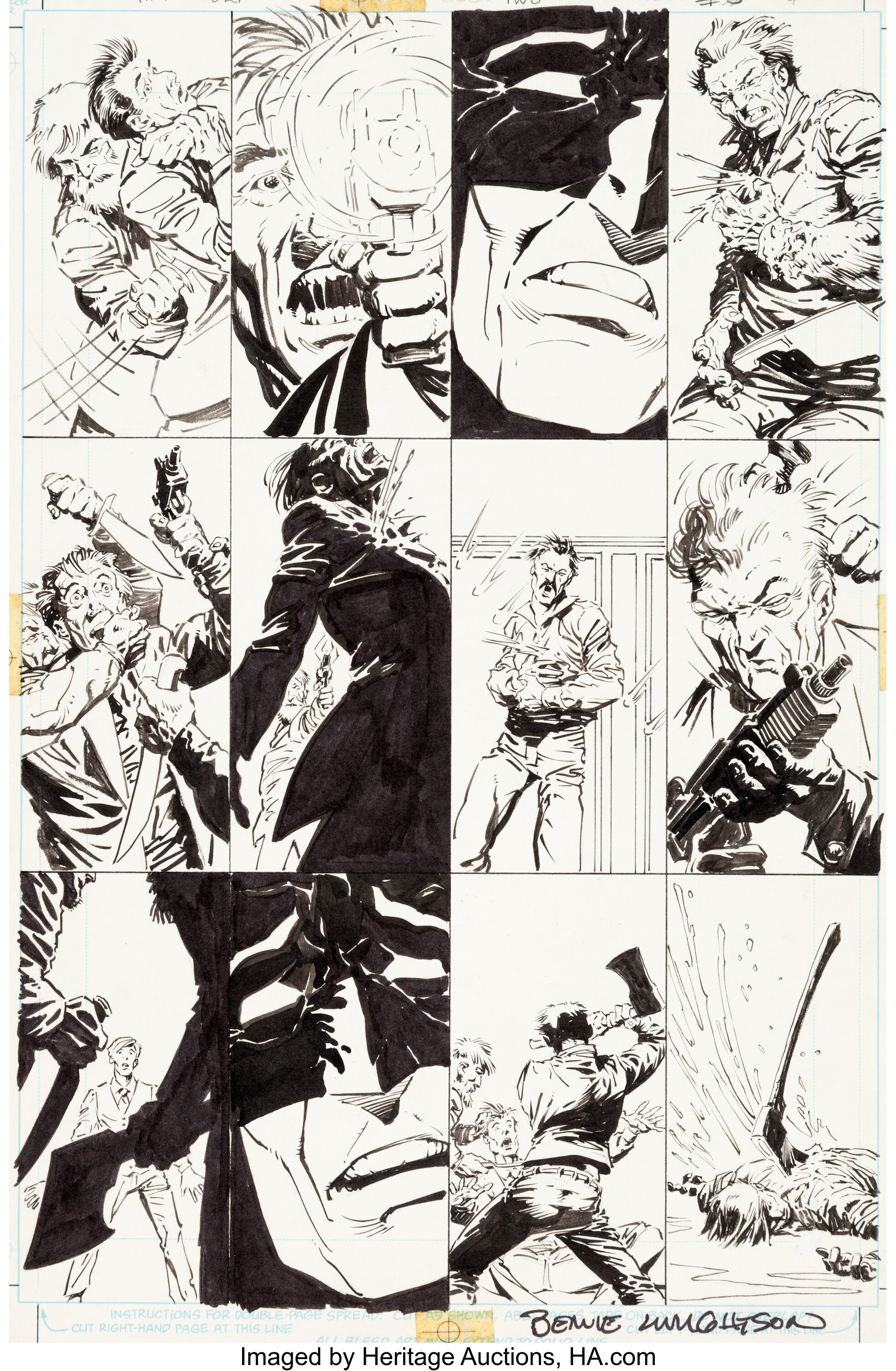 Bernie Wrightson Batman The Cult 2 Page 4 Original Art Dc Lot 94763 Heritage Auctions