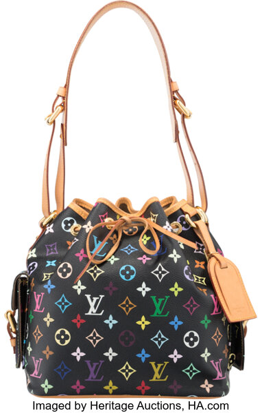 Louis Vuitton, Bags, Louis Vuitton Monogram Noe Pm Shoulder Bag Black