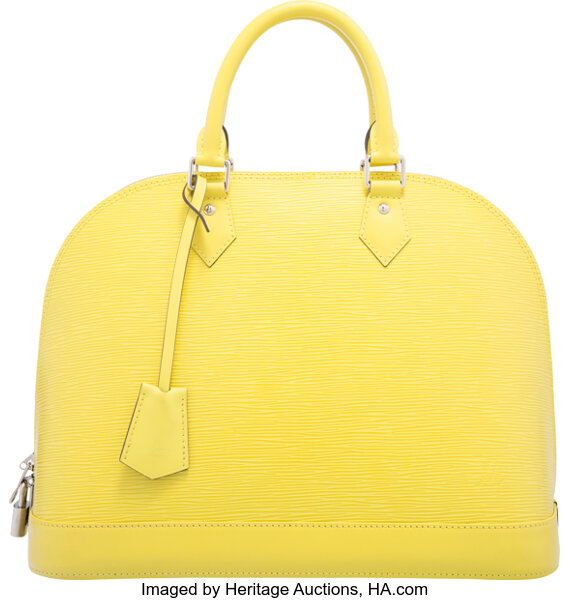 Louis Vuitton - Alma Epi yellow