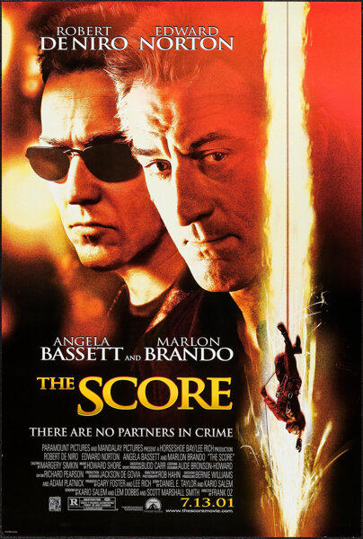 The Score & Others Lot (Paramount, 2001). One Sheets (6) (27