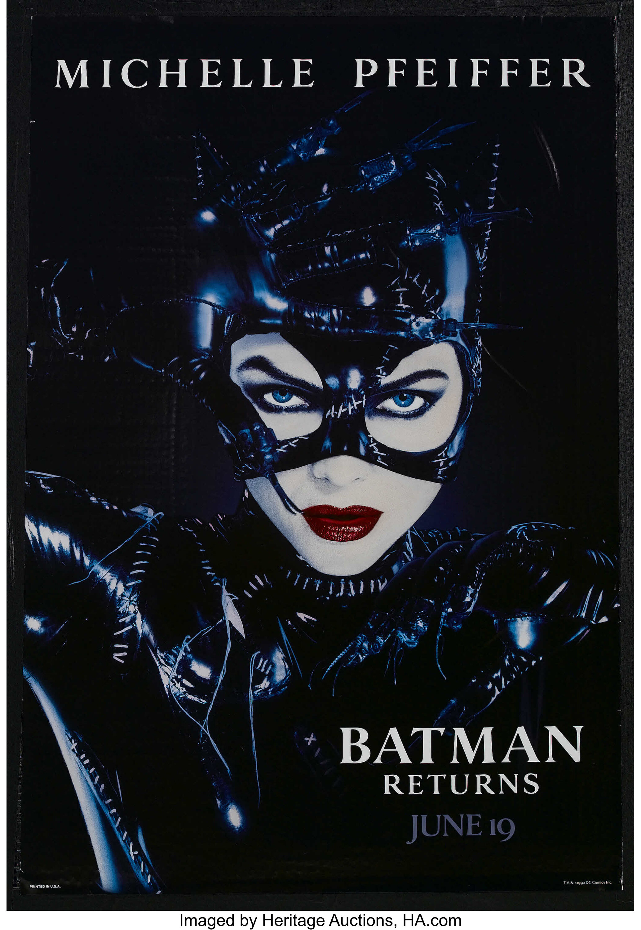 Batman Returns (Warner Brothers, 1992). One Sheet (27