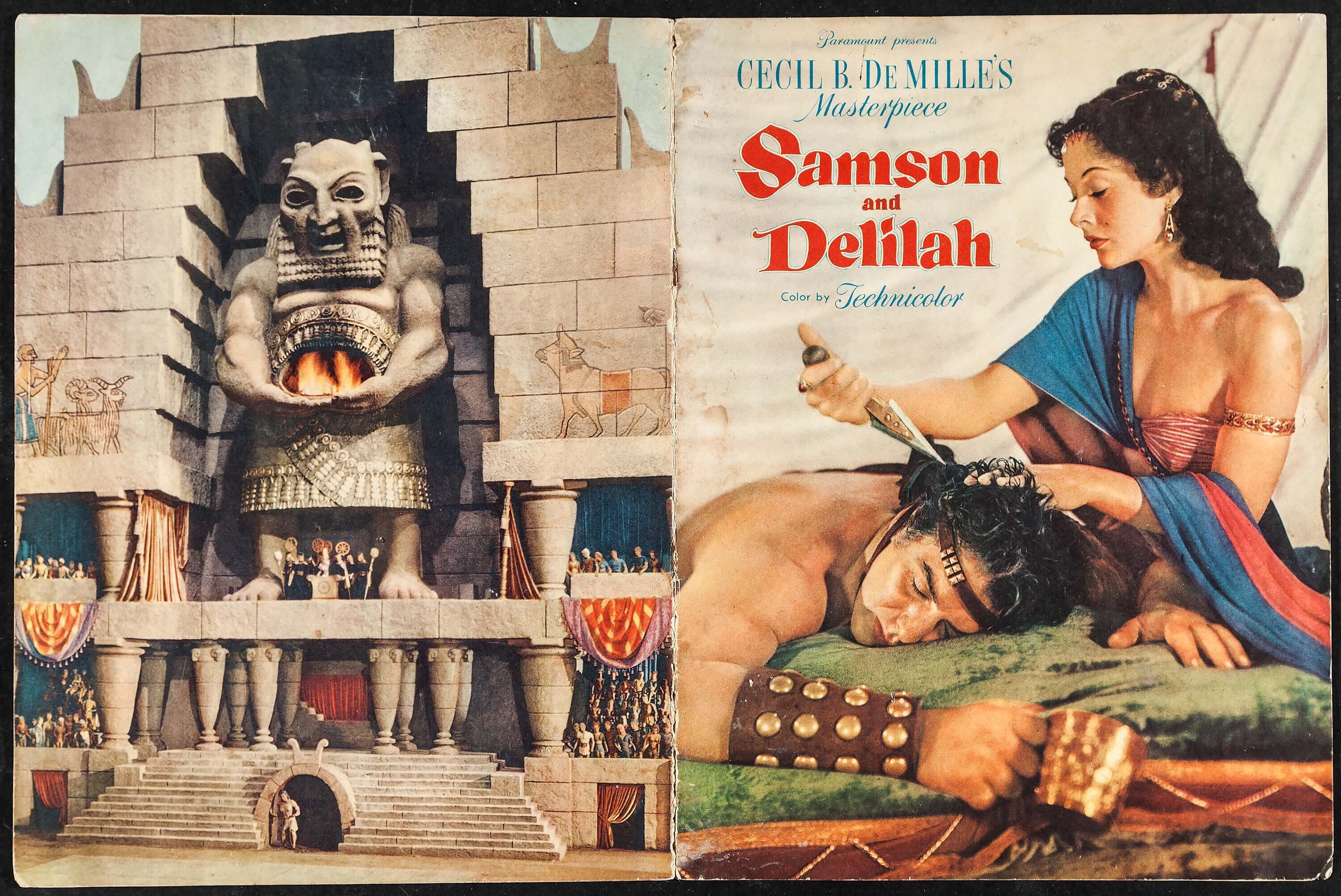 Самсон и Далила 1923 обложка