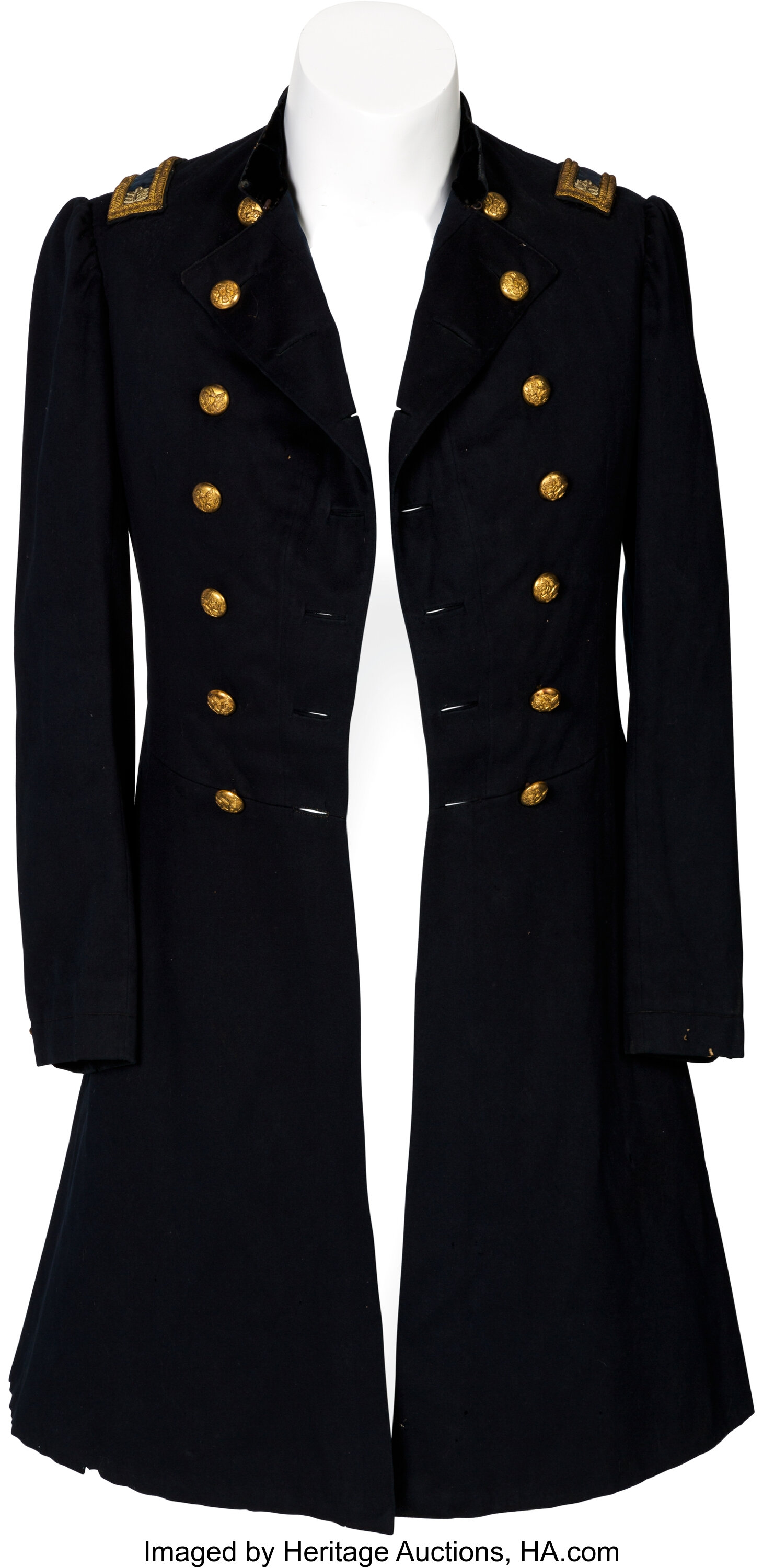 Civil War Union Officers' Frock Coat Attributed to Lt. Colonel | Lot ...