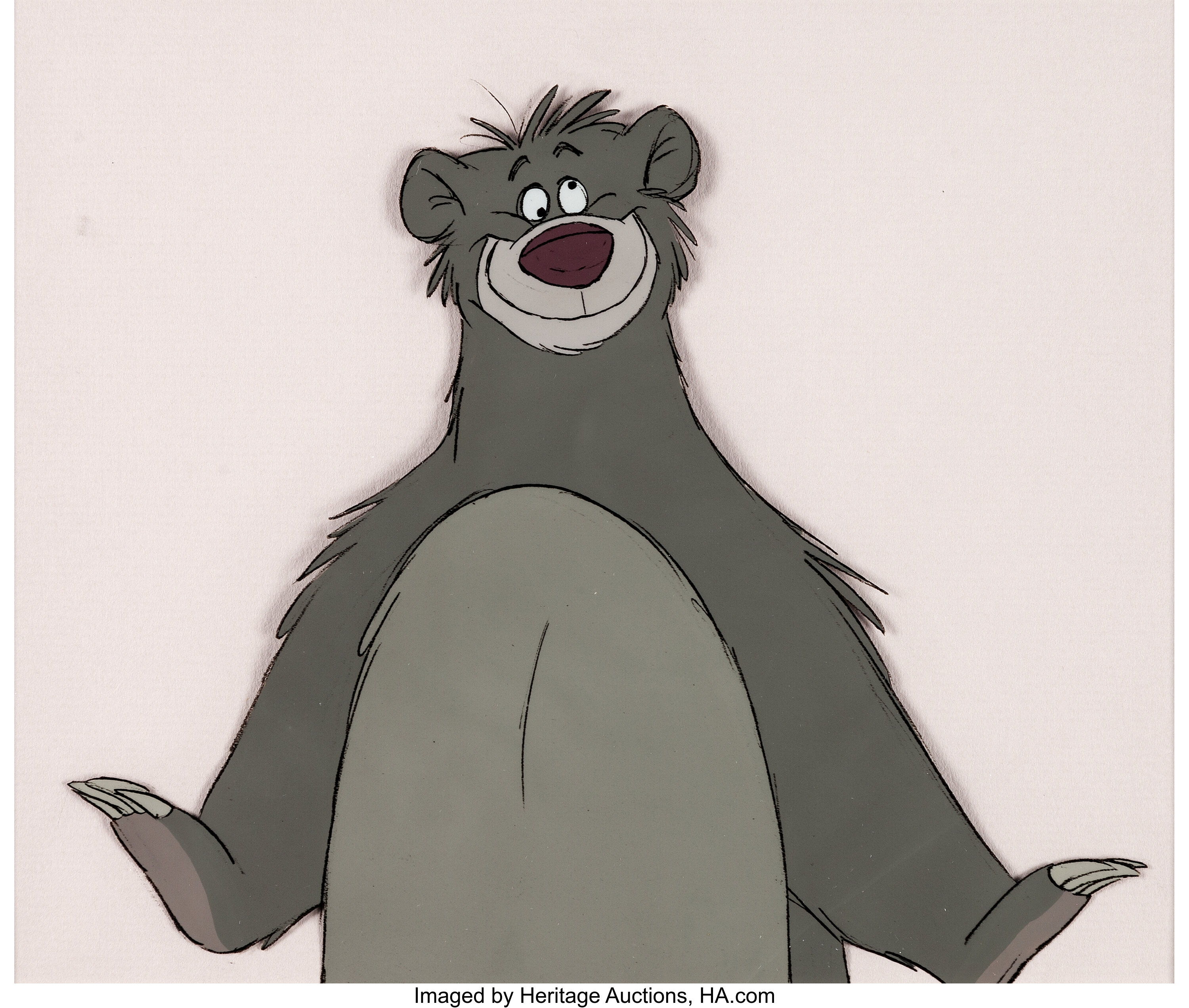 jungle book baloo drawing