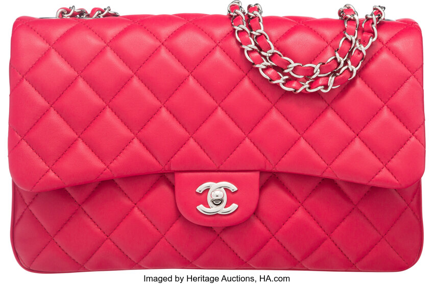 Chanel 3 Accordion Quilted Lambskin Flap Bag