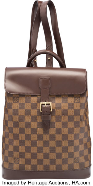 Louis Vuitton Damier Ebene Soho Backpack - Brown Backpacks