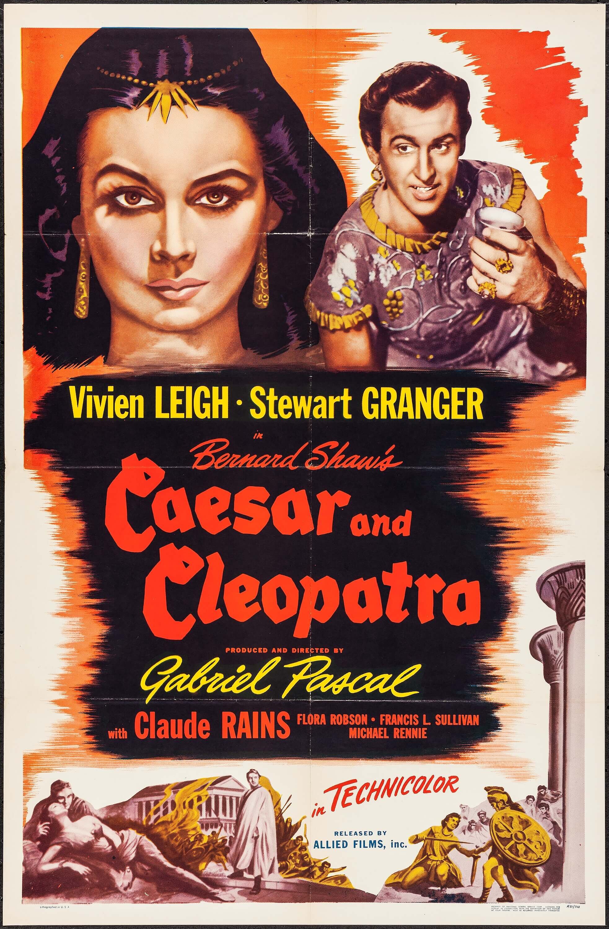 Cleopatra Movie Vivien Leigh
