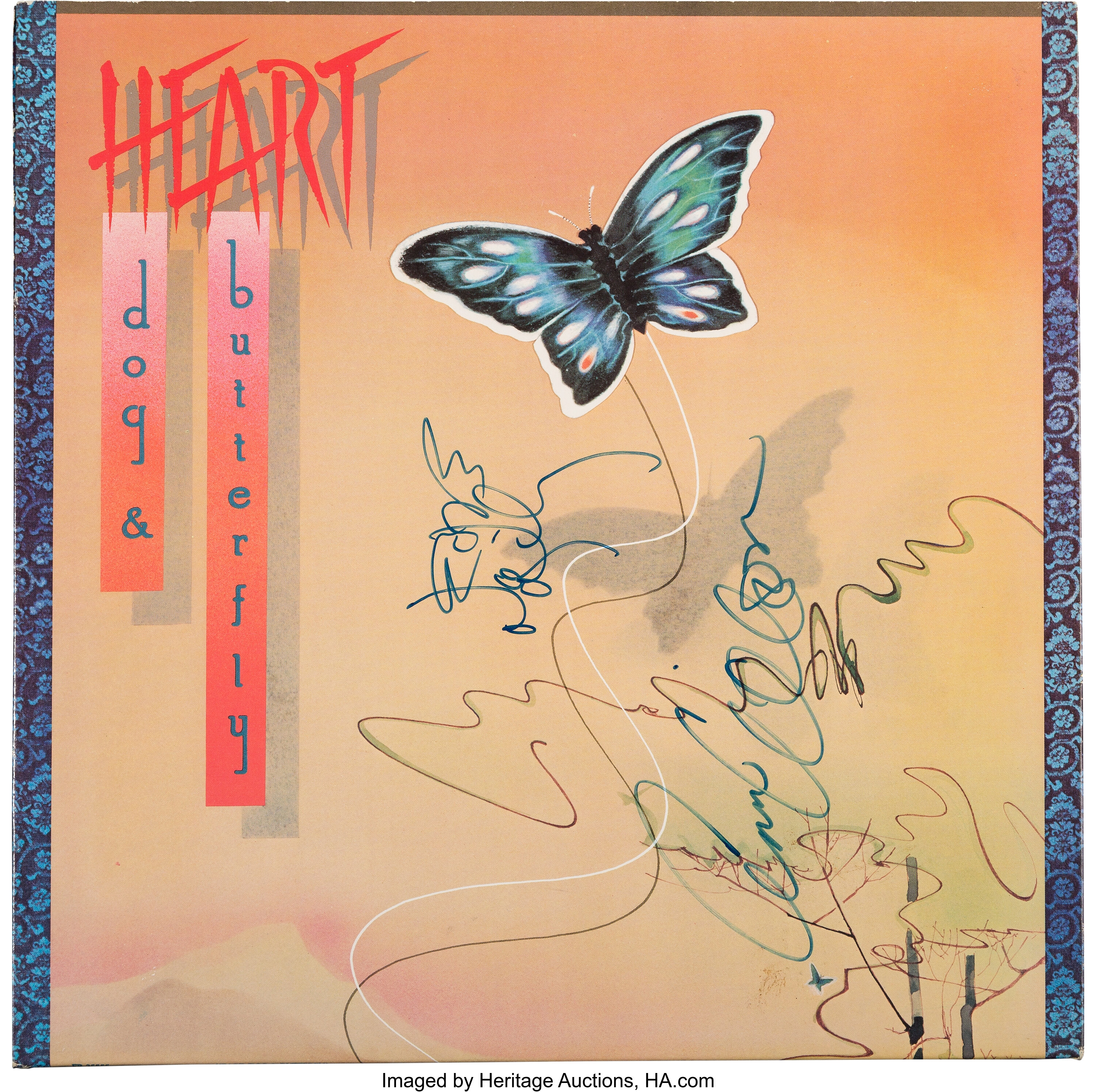 heart dog and butterfly tour 1978