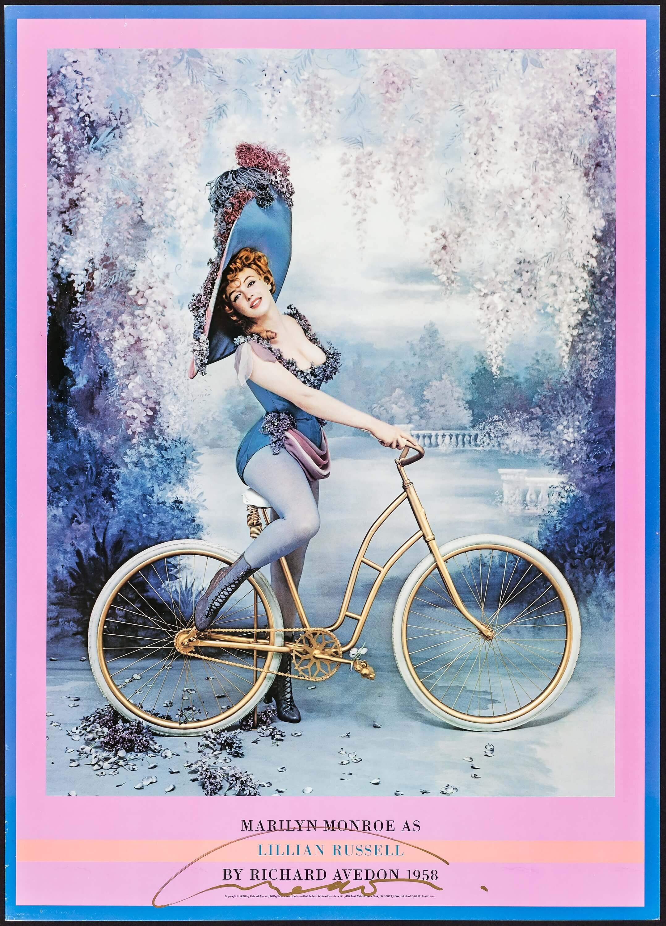 Marilyn Monroe as Lillian Russell by Richard Avedon (First Edition