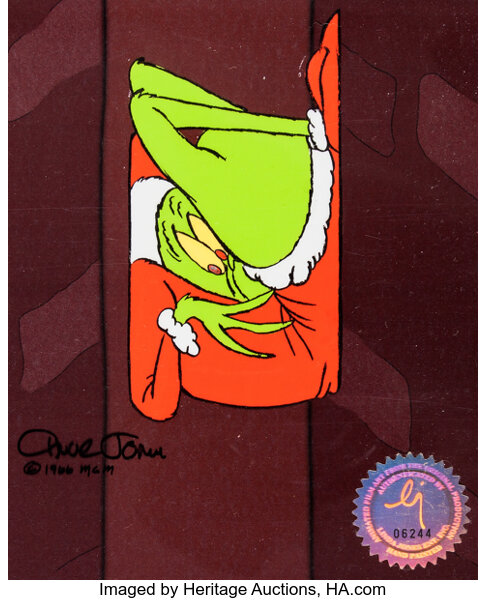 An Uncoventional Lady — The Grinch slips down the chimney in Dr