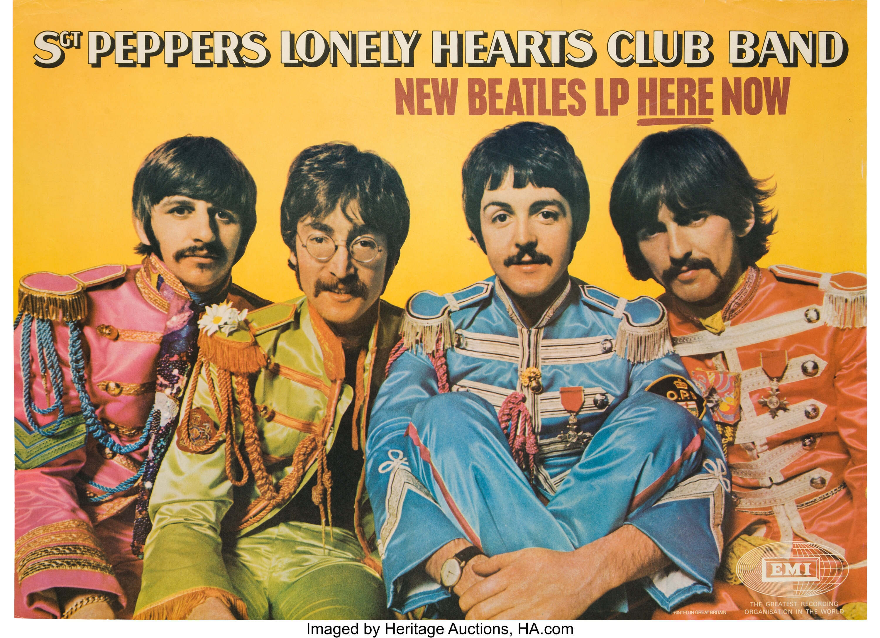 Beatles Sgt. Pepper's Lonely Hearts Club Band EMI Promotional