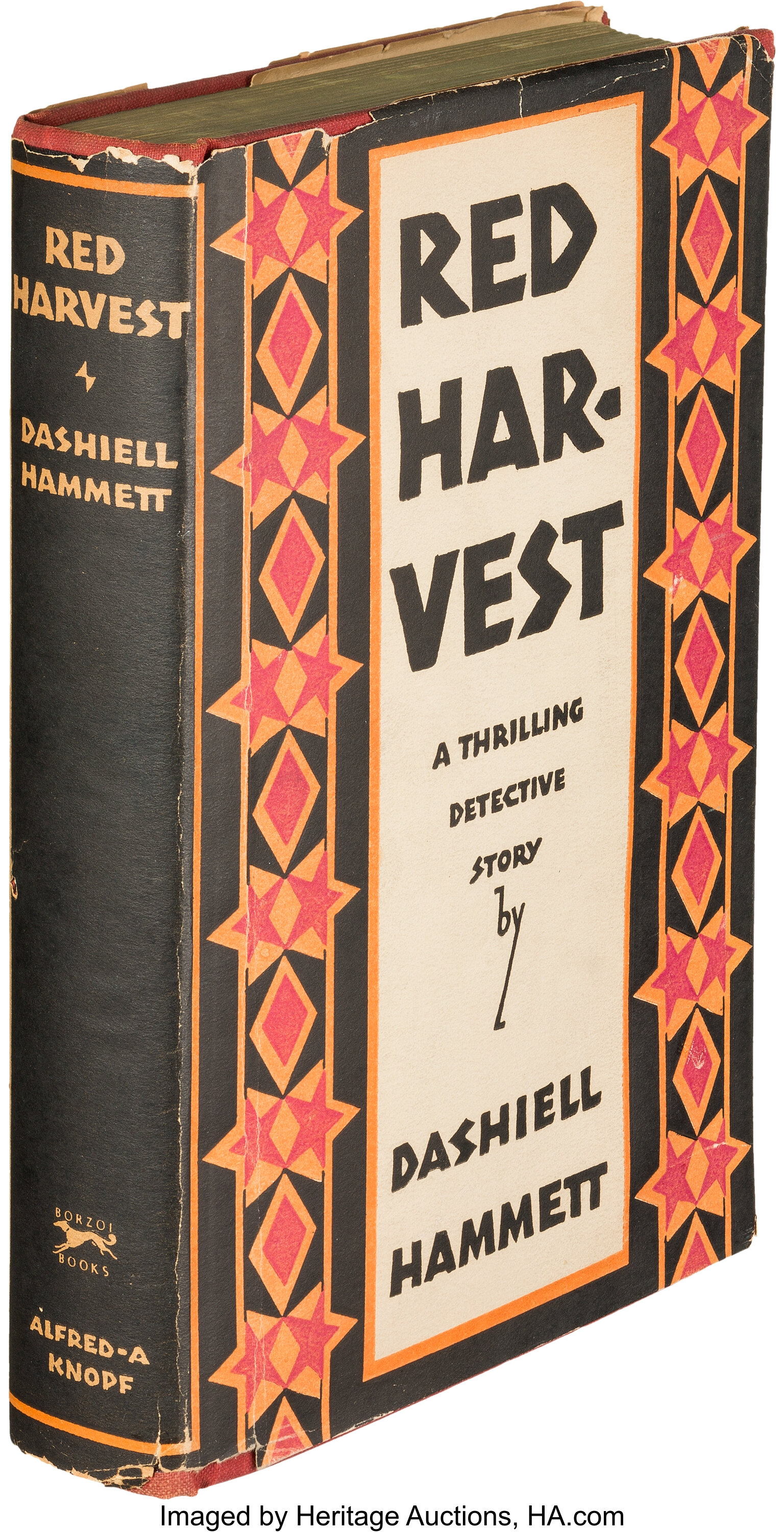 Dashiell Hammett. Red New York: Alfred A. Knopf, Lot #45045 Heritage Auctions