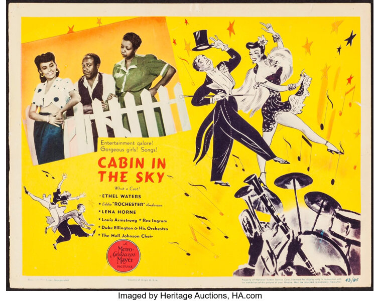 Cabin In The Sky Mgm 1943 Lobby Card 11 X 14 Musical