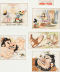 "Brave Little Tailor" Good Housekeeping Illustration by Tom Wood (Walt Disney, 1938). 