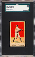 1921 W516-2-2 Babe Ruth