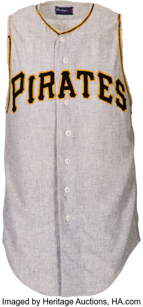 1960 Roberto Clemente Game Worn Pittsburgh Pirates Jersey