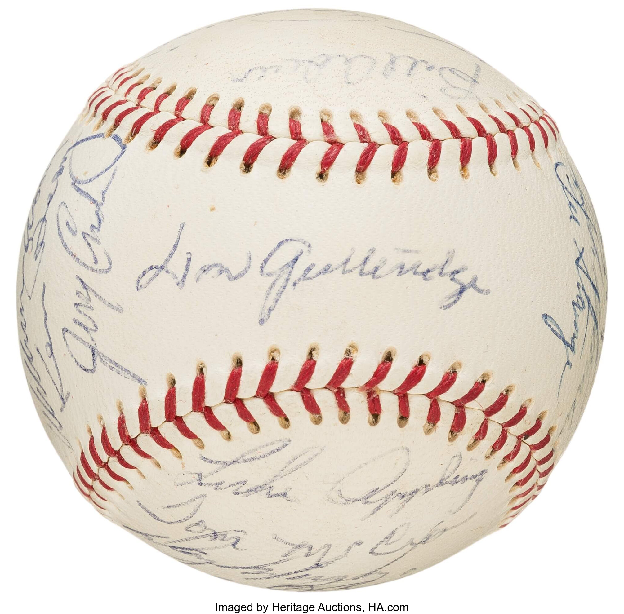 1970 Chicago White Sox Team Signed Baseball (27 Signatures