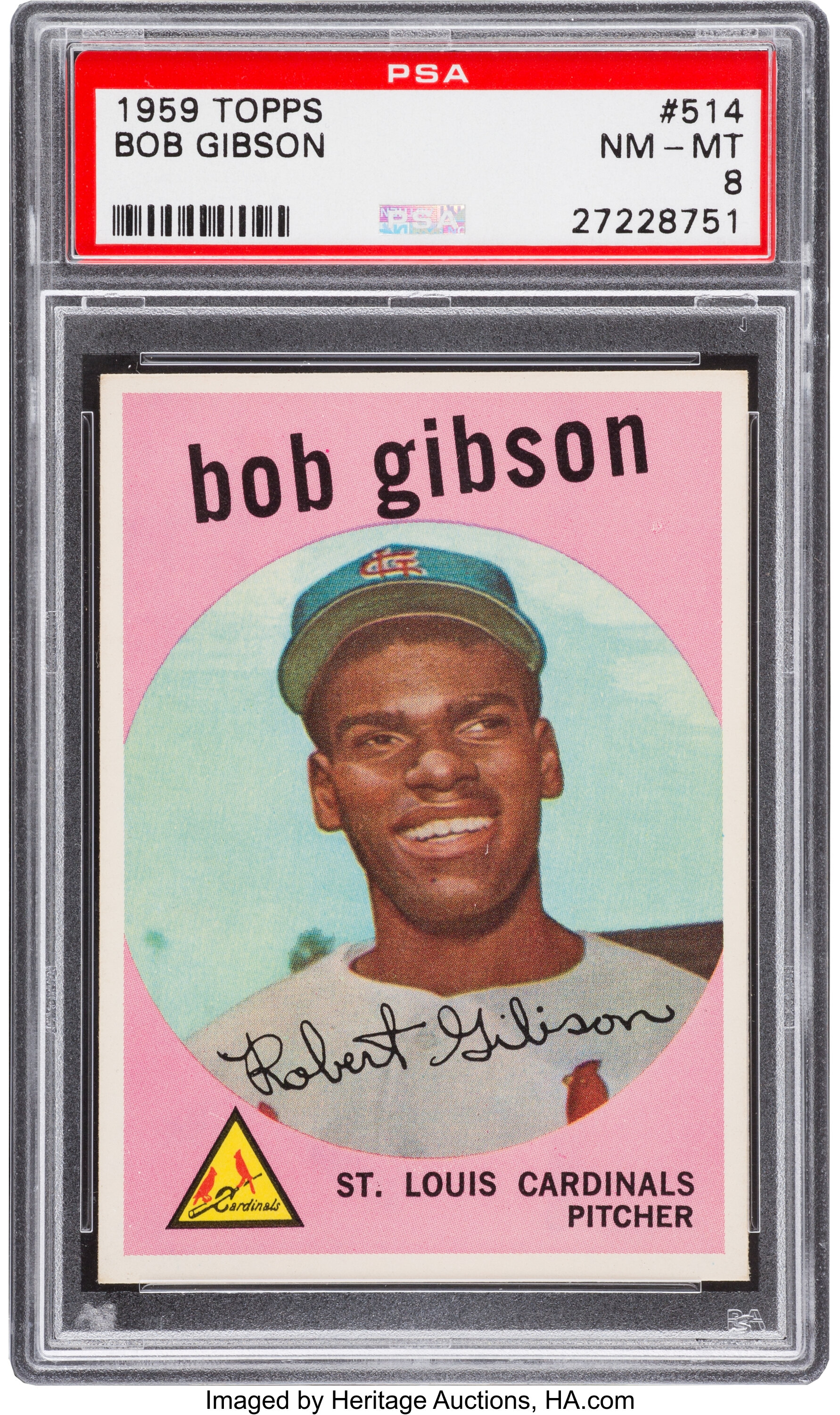 1959 Topps Bob Gibson Rookie Card: A Closer Look