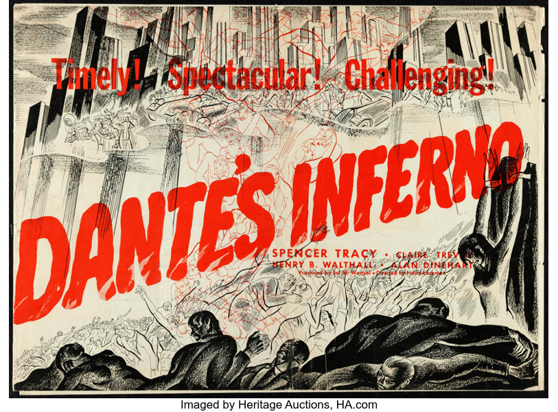 Dantés Inferno - first lines Poster for Sale by mbalax