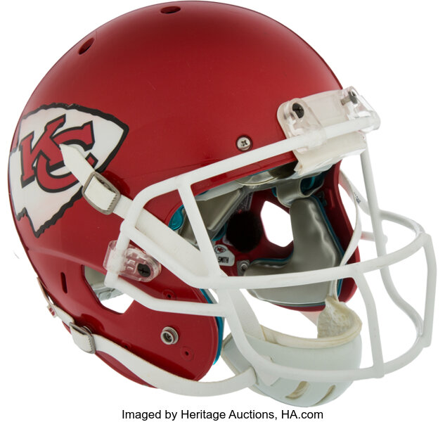 Lot Detail - 1970's Kansas City Chiefs Game-Worn Helmet