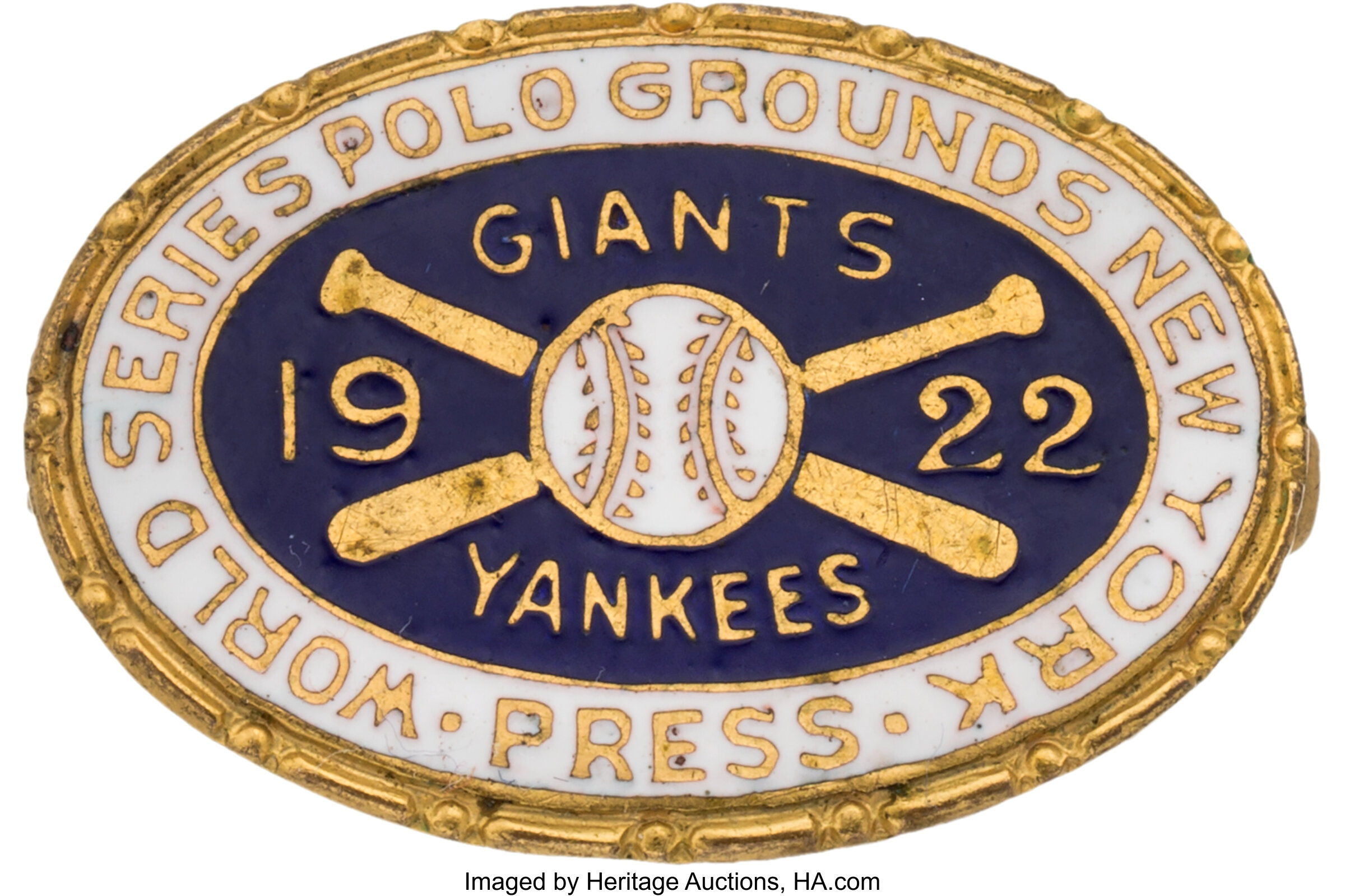 NY Giants vs. NY Yankees 1922 World Series 