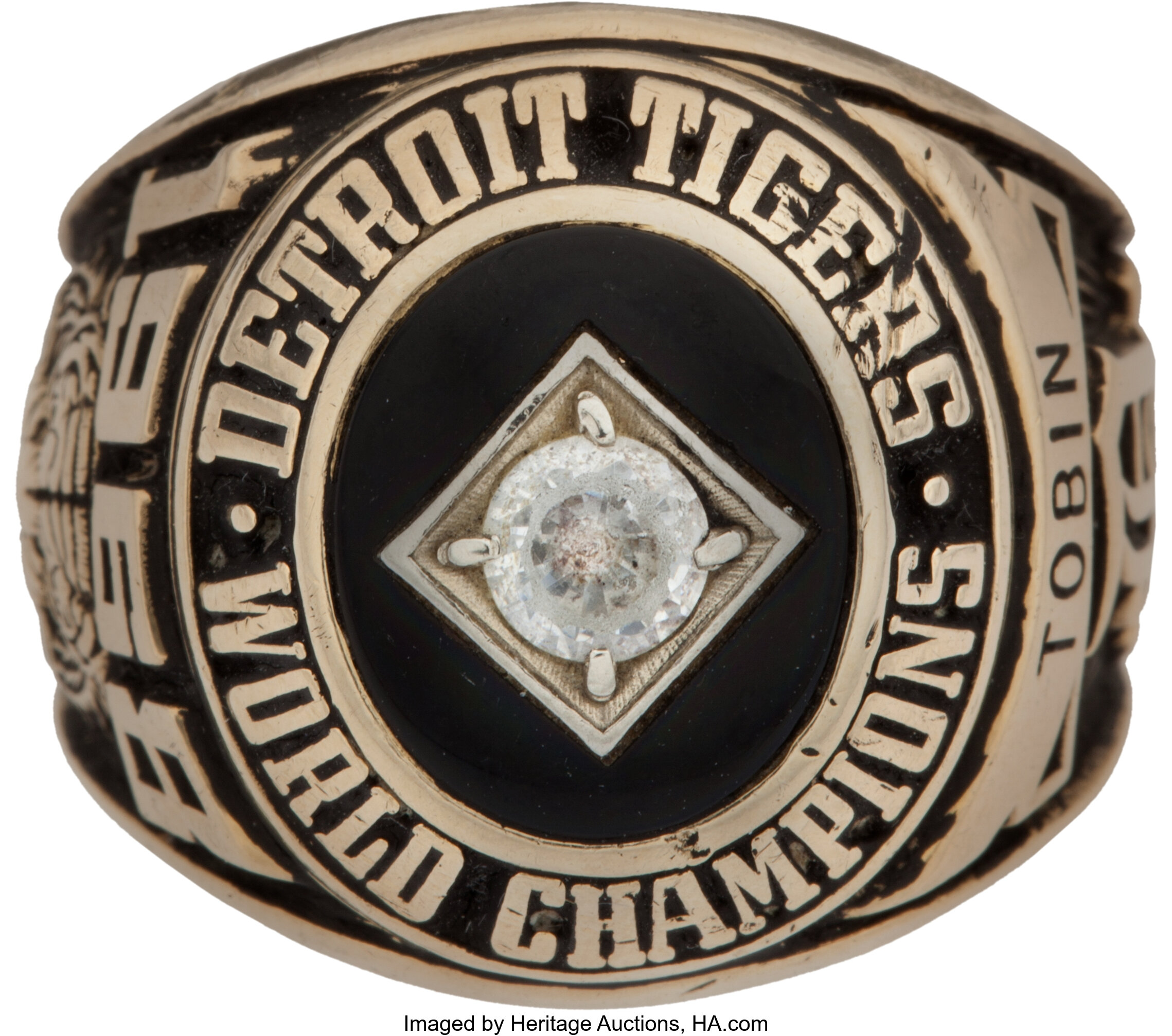 Detroit Tigers 1968 World Series Champions Commemorative Patch