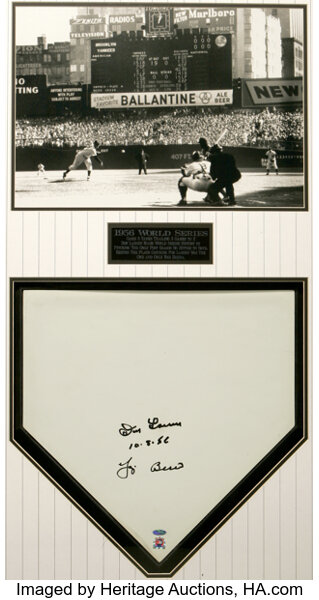 Yogi Berra - Autographed Signed Baseball co-signed by: Don Larsen