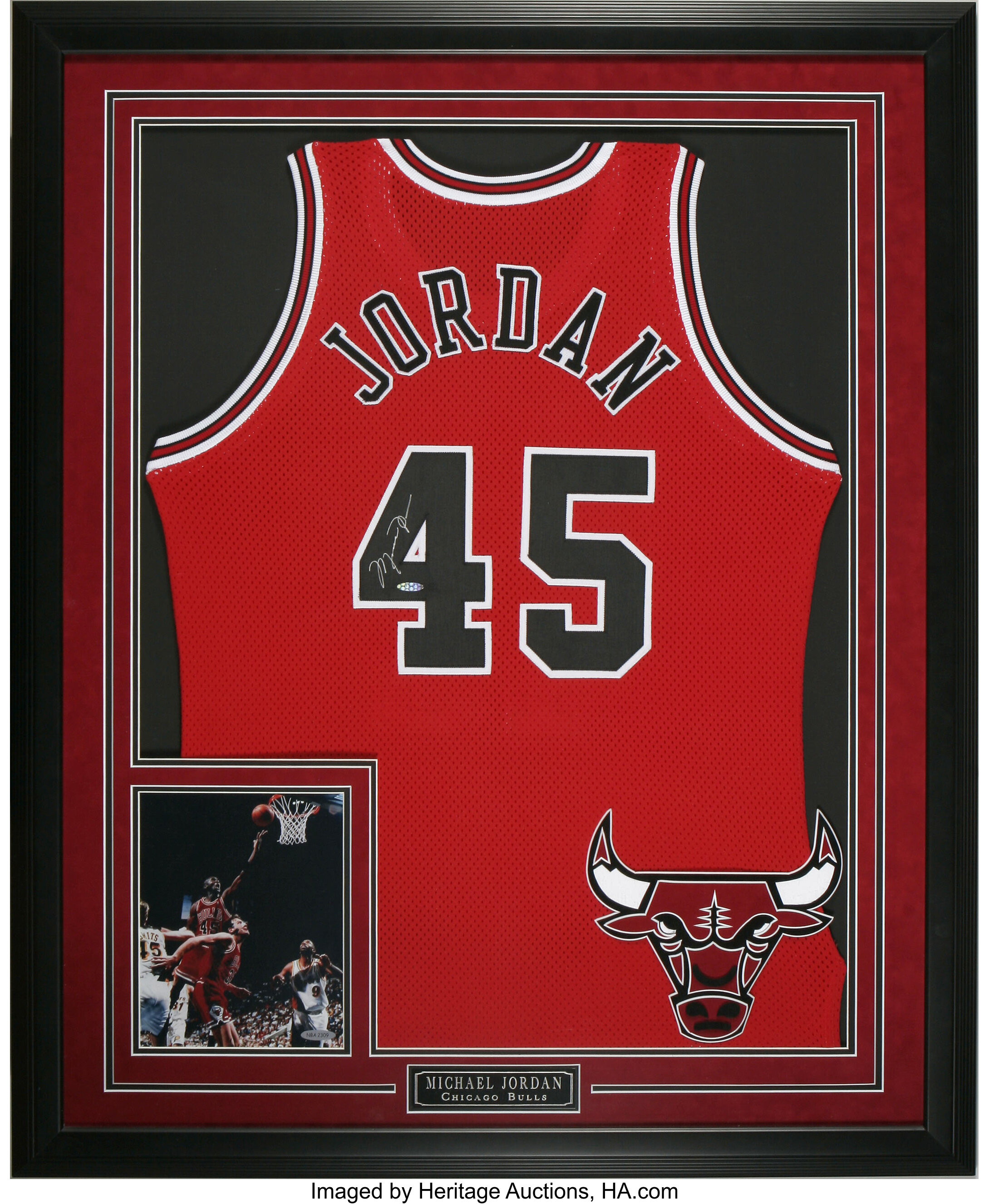 Michael Jordan Signed Jersey - Memorabilia Center