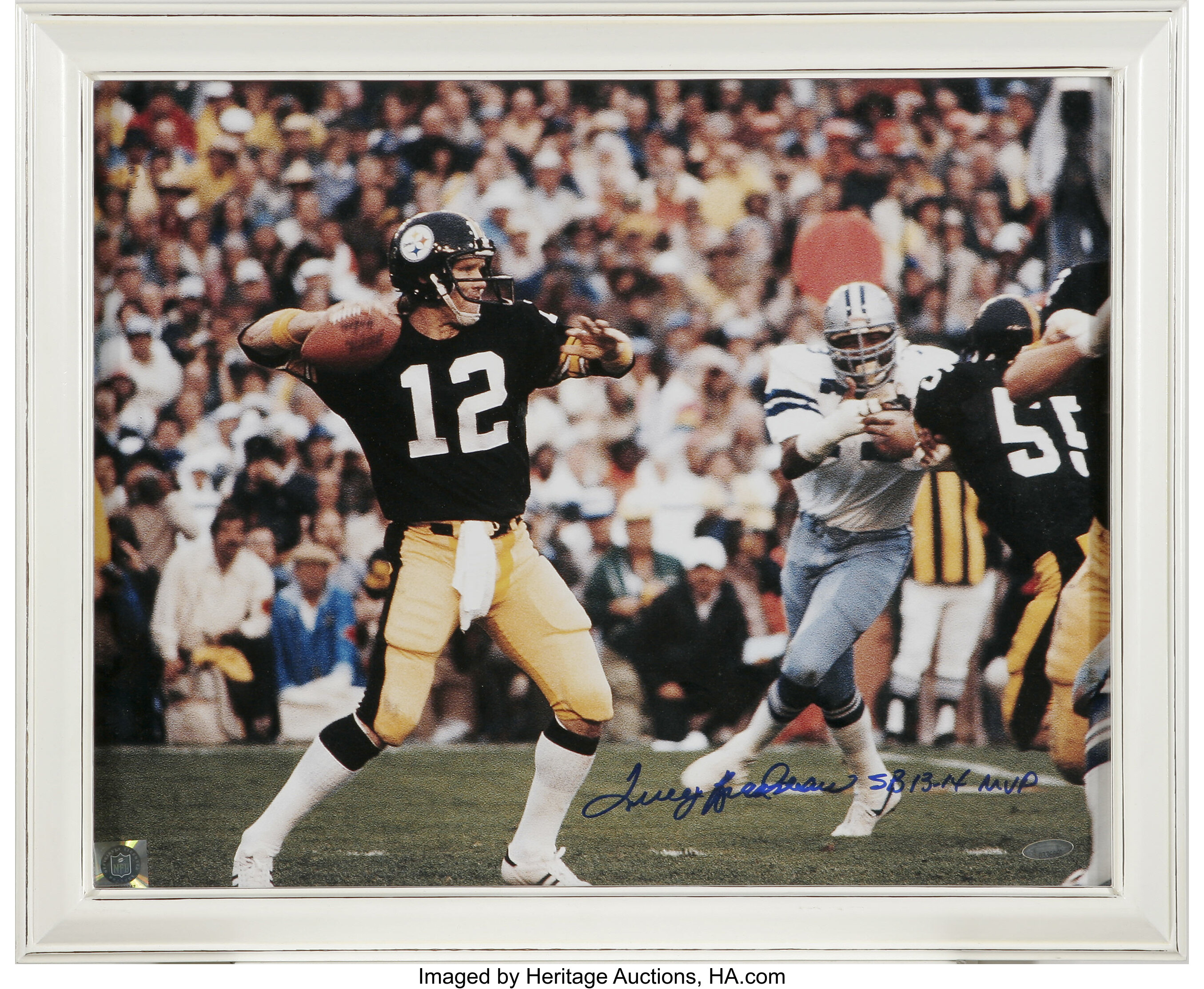 Sold at Auction: Terry Bradshaw signed photo