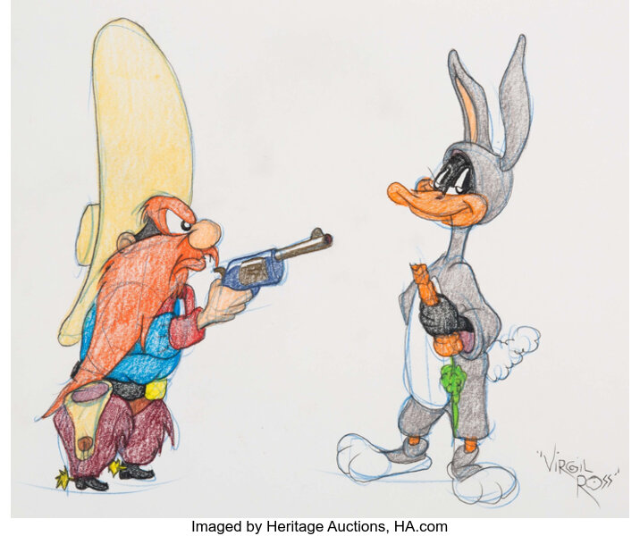 daffy duck drawings