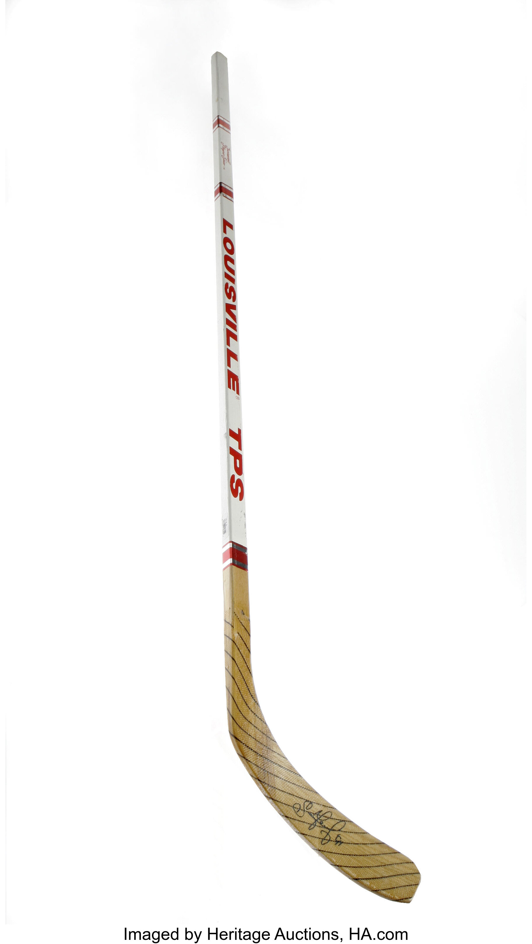 Sergei Fedorov Detroit Red Wings Autographed Hockey Stick L 63.25''