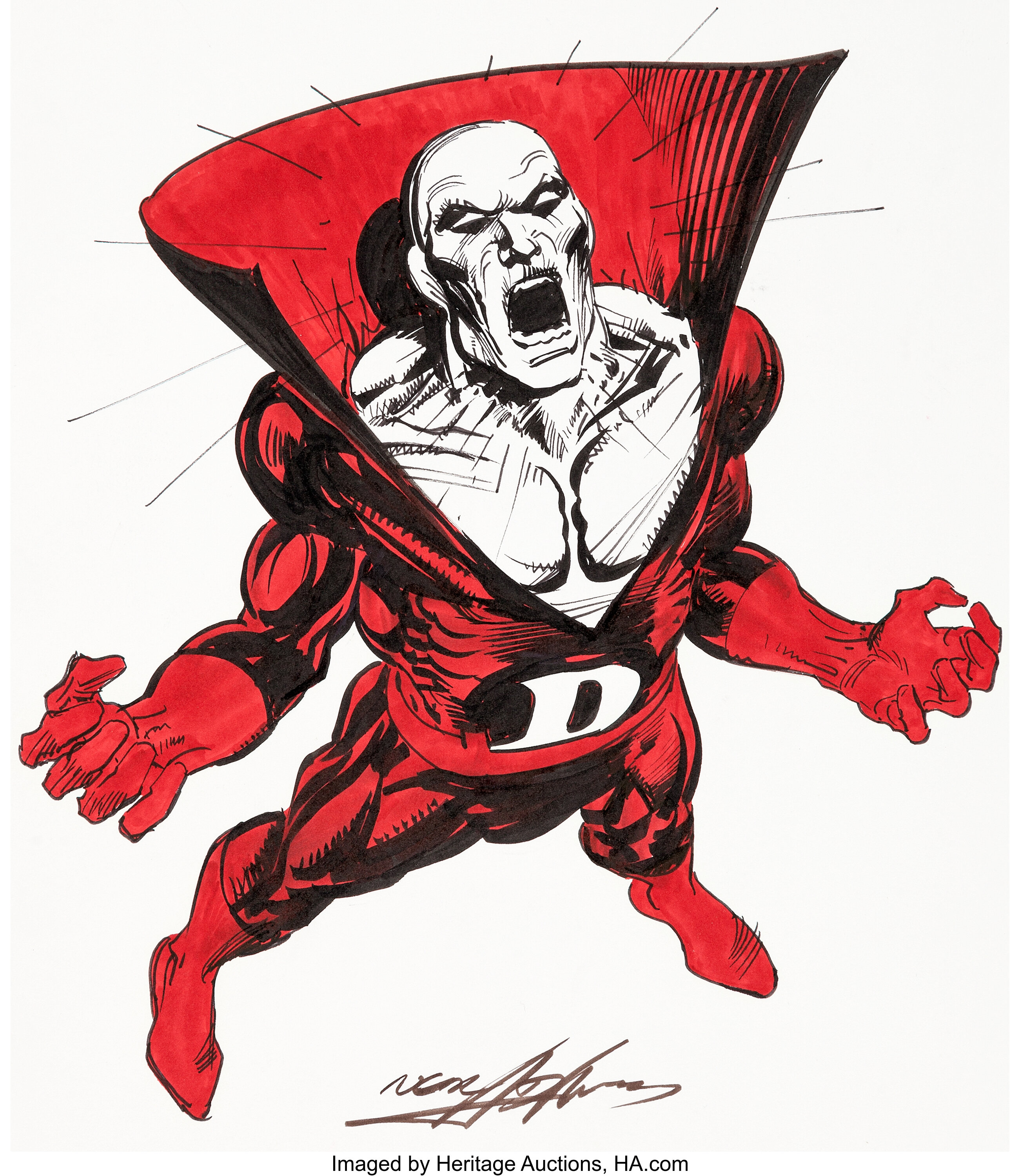 Neal Adams - Deadman Commission Illustration Original Art | Lot #93265 ...