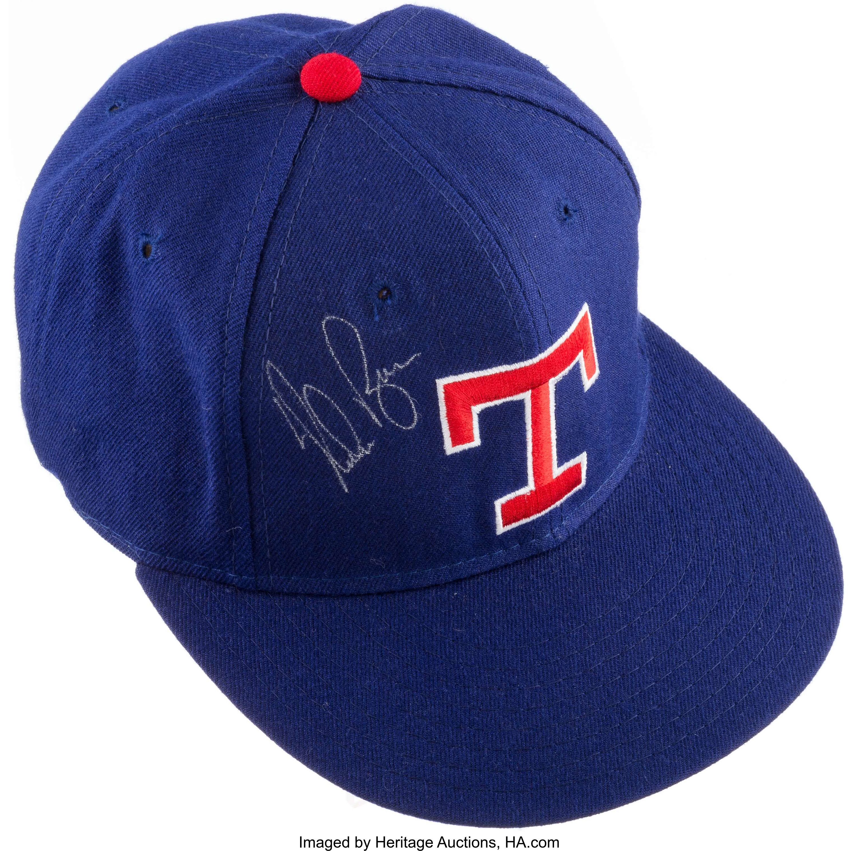 Nolan Ryan Signed Beckett (bas) Certified Texas Rangers Hat