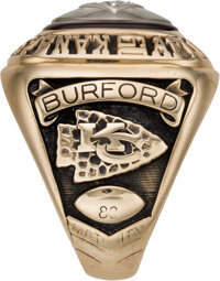 1966 Kansas City Chiefs AFL Championship Ring – Best Championship