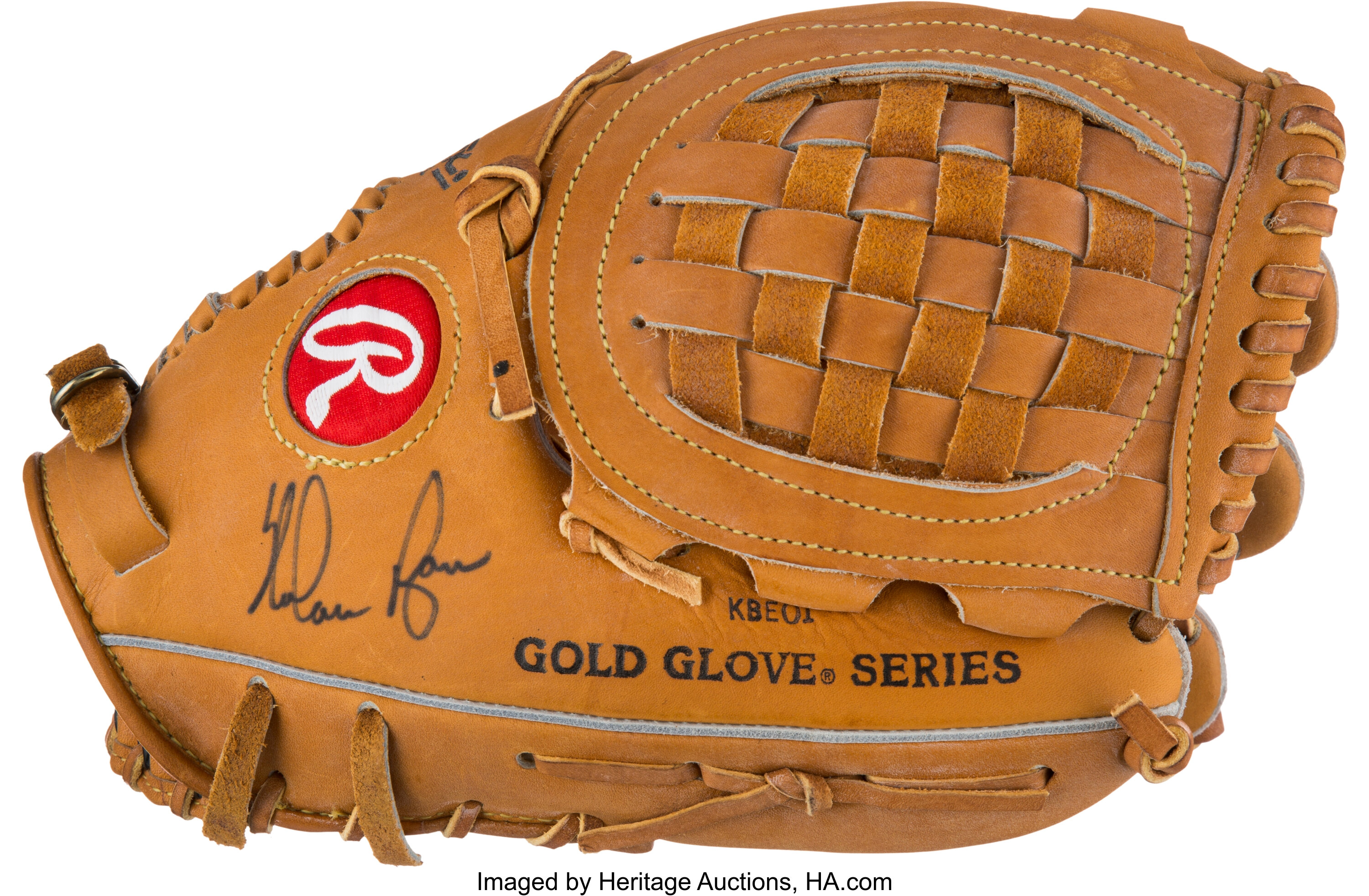 Charitybuzz: Extended: Game-Used Baseball Glove from 1990 World