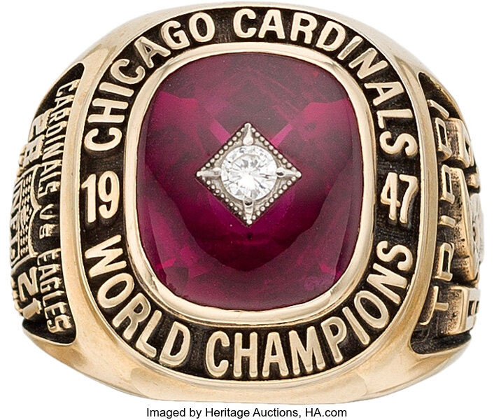 1947 Chicago Cardinals Champion Series Commemorative Photo