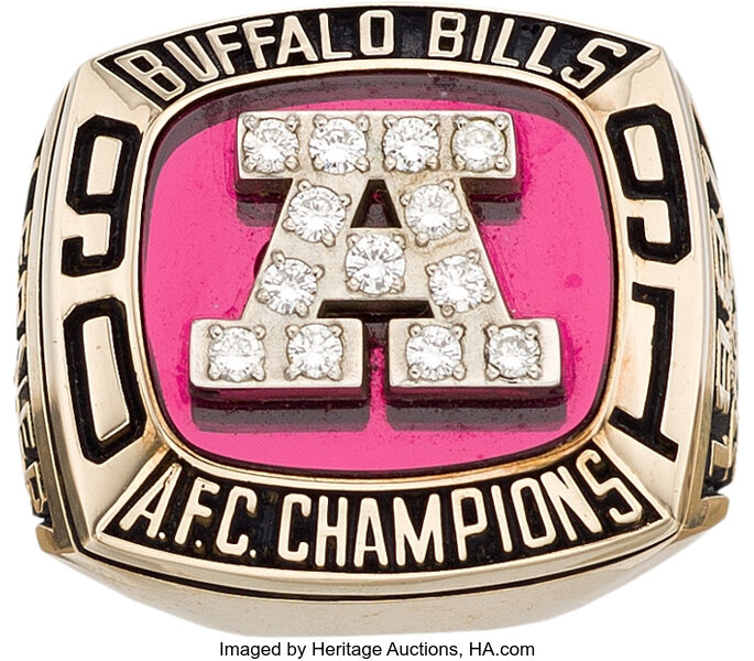 1990 Buffalo Bills American Football Championship Ring – Best Championship  Rings