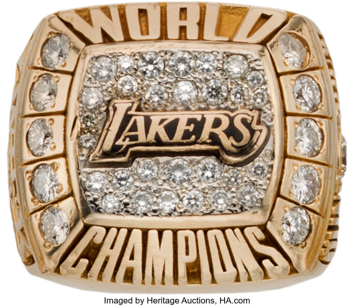 2000 LOS ANGELES LAKERS NBA WORLD CHAMPIONSHIP RING - Buy and Sell Championship  Rings