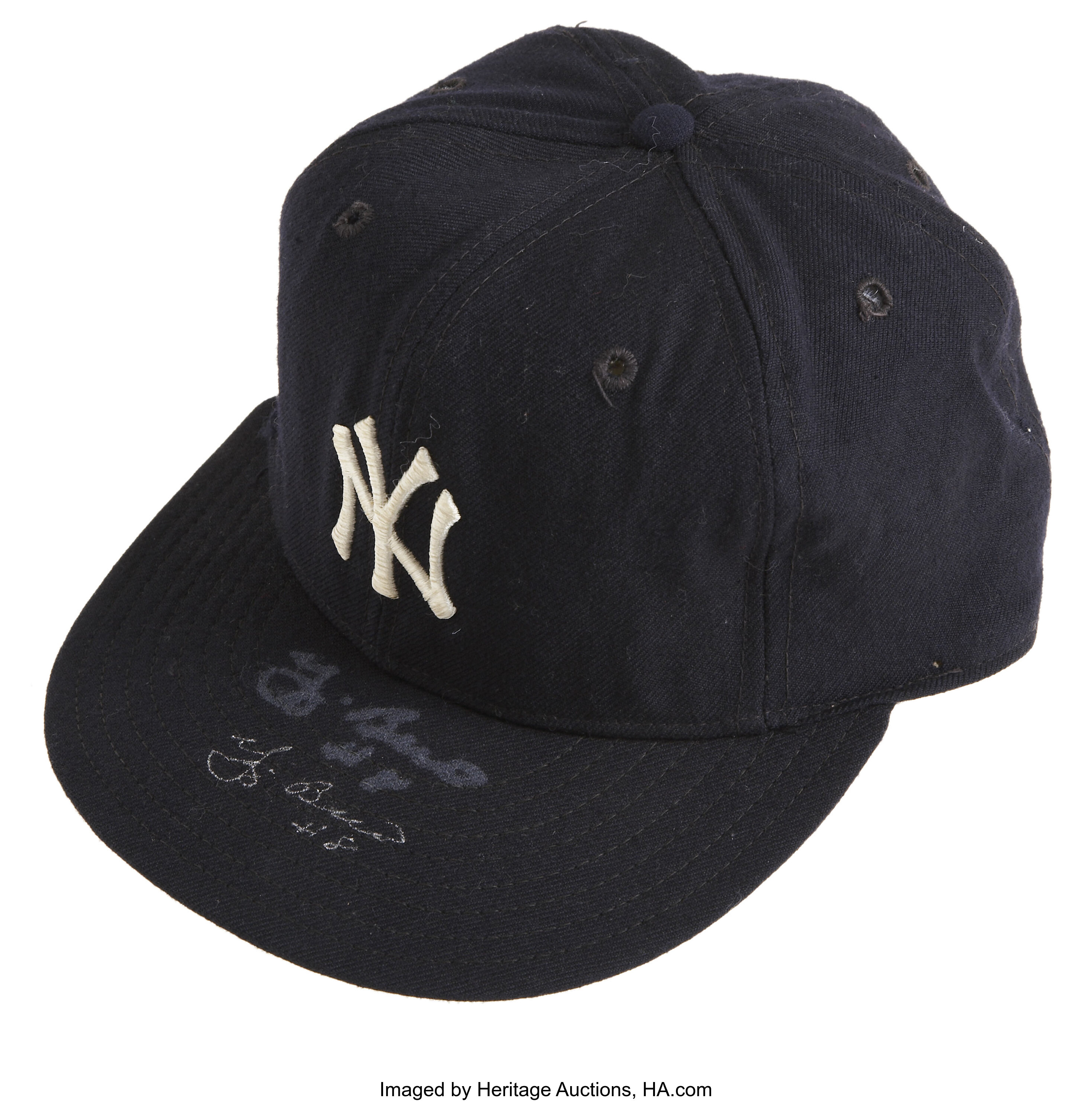 Lot Detail - 1961 YOGI BERRA SIGNED NEW YORK YANKEES GAME WORN