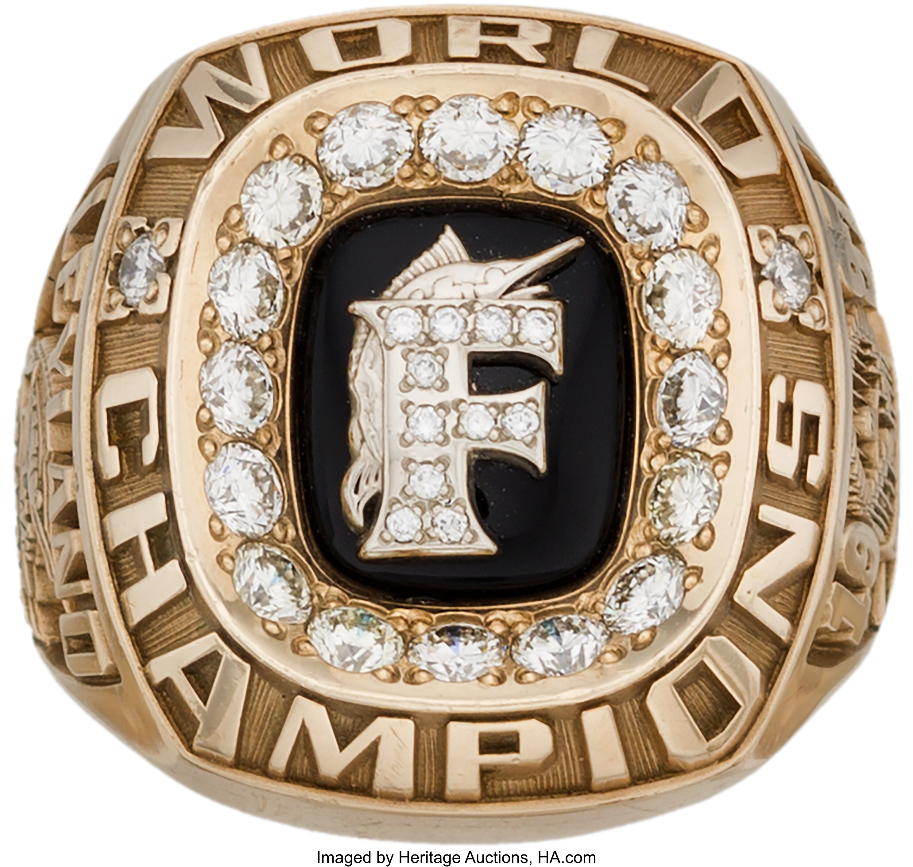 1997 Florida Marlins World Championship Ring. History was made