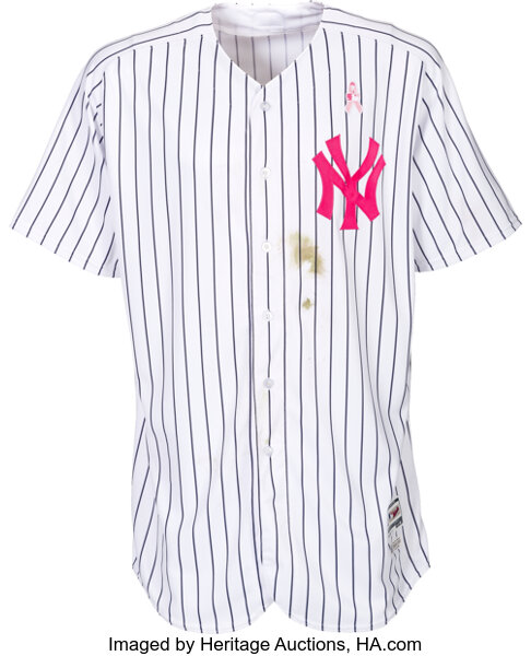 2017 Aaron Judge Mother's Day Game Worn New York Yankees Jersey
