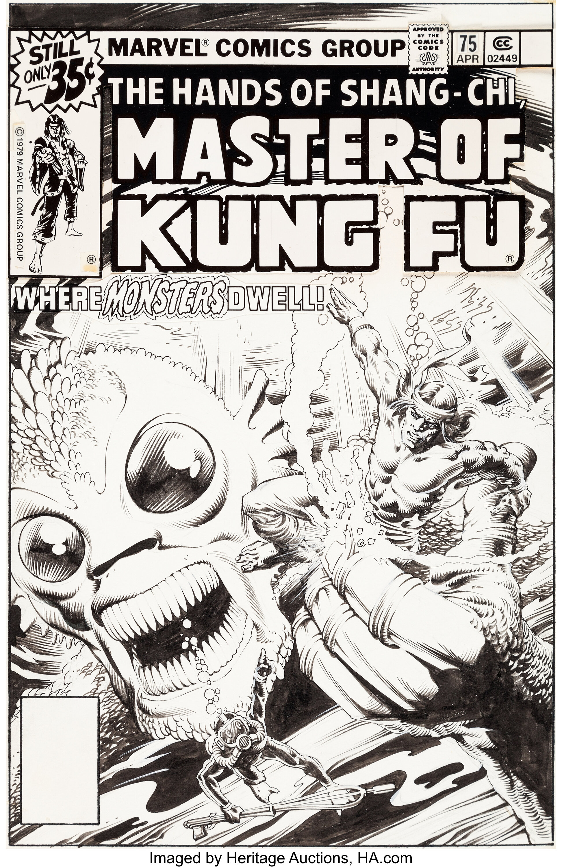 mike zeck master of kung fu